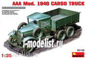 35136 MiniArt 1/35 Автомобиль AAA Mod. 1940 Cargo Truck