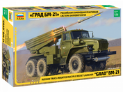 3655 Zvezda 1/35 Russian self-propelled multiple launch rocket system 