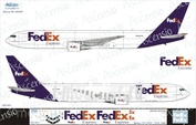 76F-003 Ascensio 1/144 Decal for Boeng 767-300F (FedEx)