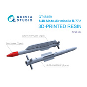 QT48159 Quinta Studio 1/48 Ракеты Воздух-Воздух Р-77-1
