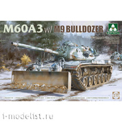 2137 Takom 1/35 M60A3 Tank with M9 Bulldozer