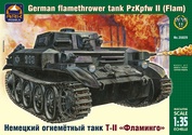 35029 ARK-models 1/35 Немецкий огнемётный танк ТII «Фламинго»
