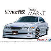 06350 Aoshima 1/24 Автомобиль VERTEX JZX100 Mark II Tourer V '98