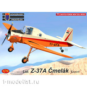 KPM0204 Kovozavody Prostejov 1/72 Самолет Z-37A Cmelak „Export