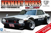 01068 Aoshima 1/24 Патрульная машина Kenmary Works Skyline Ken&Mary 4Dr