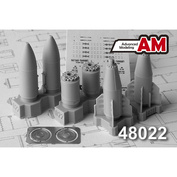 AMC48022 Advanced Modeling 1/48 BETAB-500SHP concrete bomb (two bombs included)