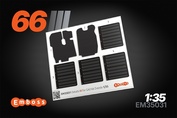 EM35031 Emboss 1/35 Гибкие рельефные детали II для модели фирмы 