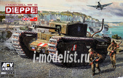 AF35176 1/35 Tank Hurchill Mk (Dieppie) Including (AFV CLUB)