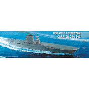 05608 Трубач 1/350 USS CV-2 Lexington carrier 05/1942