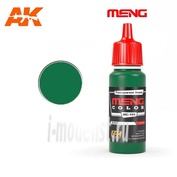 MC104 AK Interactive Краска акриловая Transparent Green, 17ml / Прозрачный зеленый