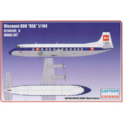 144139-6 Восточный экспресс 1/144 Самолёт Viscount 800 BEA old