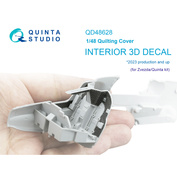 QD48628 Quinta Studio 1/48 Стеганая обивка кабины для Ка-52/52М (Zvezda/Quinta Models)