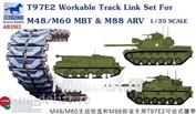 AB3563 Bronco 1/35 T97E2 Workable Track Link Set for M4