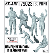 79023 SX-Art 1/48 Notмецкие пилfromы и техники WWII