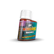 AK14205 AK Interactive Смывка Wargame Сильная ржавчина / EXTREME RUST WASH – WARGAME SERIES