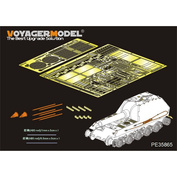 PE35865 Voyager Model 1/35 Photo Etching for German 305mm Heavy self-propelled mortar BAR