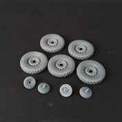 DMS-35236 ДМС 1/35 Колёса ЯШЗ Вездеход для Ба-64, Г-64 (67), М-1, БА-20 с просадкой