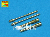 A32 006 Aber 1/32 Set of 2 barrels for German 13mm aircraft machine guns MG 131 (middle type)