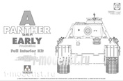2097 Takom 1/35 Panther Ausf. A early prod. (full interior)