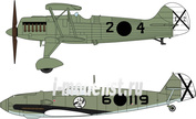 02197 Hasegawa 1/72 He 51B-1 and Bf 109 E-3 