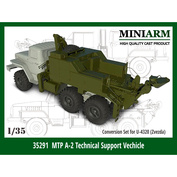 35291 Miniarm 1/35 Конверсионный набор, машина техподдержки МТП-А2 на базе У-4320 (для модели Zvezda)