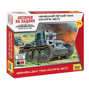 6130 Zvezda 1/100 German light tank Pz-38 (T)
