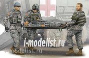 00430 Я-моделист Клей жидкий плюс подарок Трубач 1/35 Modern U.S. Army – Stretcher Ambulance Team
