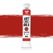 Abt025 Abteilung 502 Oil paint Brick red
