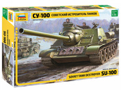 3688 Zvezda 1/35 Soviet tank destroyer 