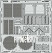 36406 Eduard photo etched parts for 1/35 Jagdpanther G1