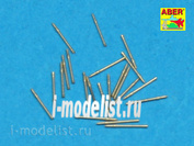 RE-350 L16 Aber 1/350 Set of 20 pcs 20 mm L/65 barrels C/38 for German ships