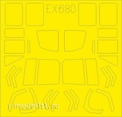EX680 Eduard 1/48 Окрасочные маски для UH-1N