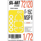 72120 SX-Art 1/72 Окрасочная маска F-15C MSIP II (Academy)