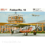 14404 AZmodel 1/144 Самолет Romeo RO.10/Fokker F.VII 3M