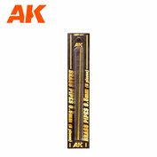 AK9104 AK Interactive Латунные трубки 0,5 мм, 5 шт.