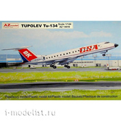 AZ14410 AZ Model 1/144 scales Aircraft Tupolev T u-134 Aeroflot,ČSA NEW