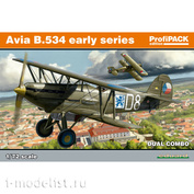 70103 Eduard 1/72 Avia B-534 an early series DUAL COMBO