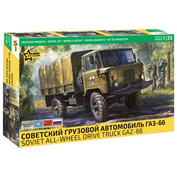 3707 Zvezda 1/35 Soviet GAZ-66 truck
