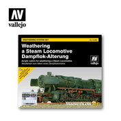 73099 Vallejo Набор для везеринга Weathering a Steam Locomotive (9 цветов)