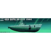 1/144 scales Trumpeter 05906 USS GATO SS-212 1944