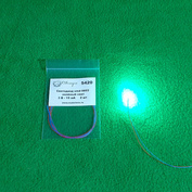 5420 SVmodel Светодиод на проводе 0603 зеленый цвет, 2 шт.