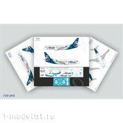 737-015 Ascensio 1/144 Scales Decal for the Boeing 737-700 (Alaska)