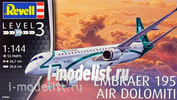 04884 Revell 1/144 Passenger airliner Embraer 195