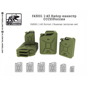f43001 SG Modeling 1/43 Canister Set USSR/Russia