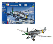 04665 Revell 1/32 Fighter Aircraft Messerschmitt Bf.109 G-6
