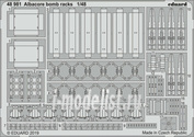 48981 Eduard 1/48 photo etched parts for Albacore mounting bombs