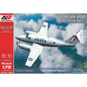 7224 A&A Models 1/72 Самолёт Beechcraft 200 Super King Air
