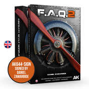 AK644-SIGN AK Interactive Книга с автографом F.A.Q. 2 Scaleное моделирование самолётов / F.A.Q. 2 AIRCRAFT SCALE MODELING by DANIEL ZAMARBIDE