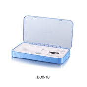 BOX-7B DSPIAE Футляр для хранения кусачек голубой