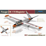 AMK 88004 1/48 Fouga CM.170 Magister - French Two-seat Jet Trainer